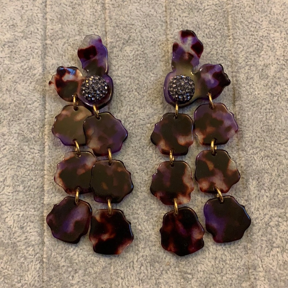 Lele Sadoughi Flower Earrings